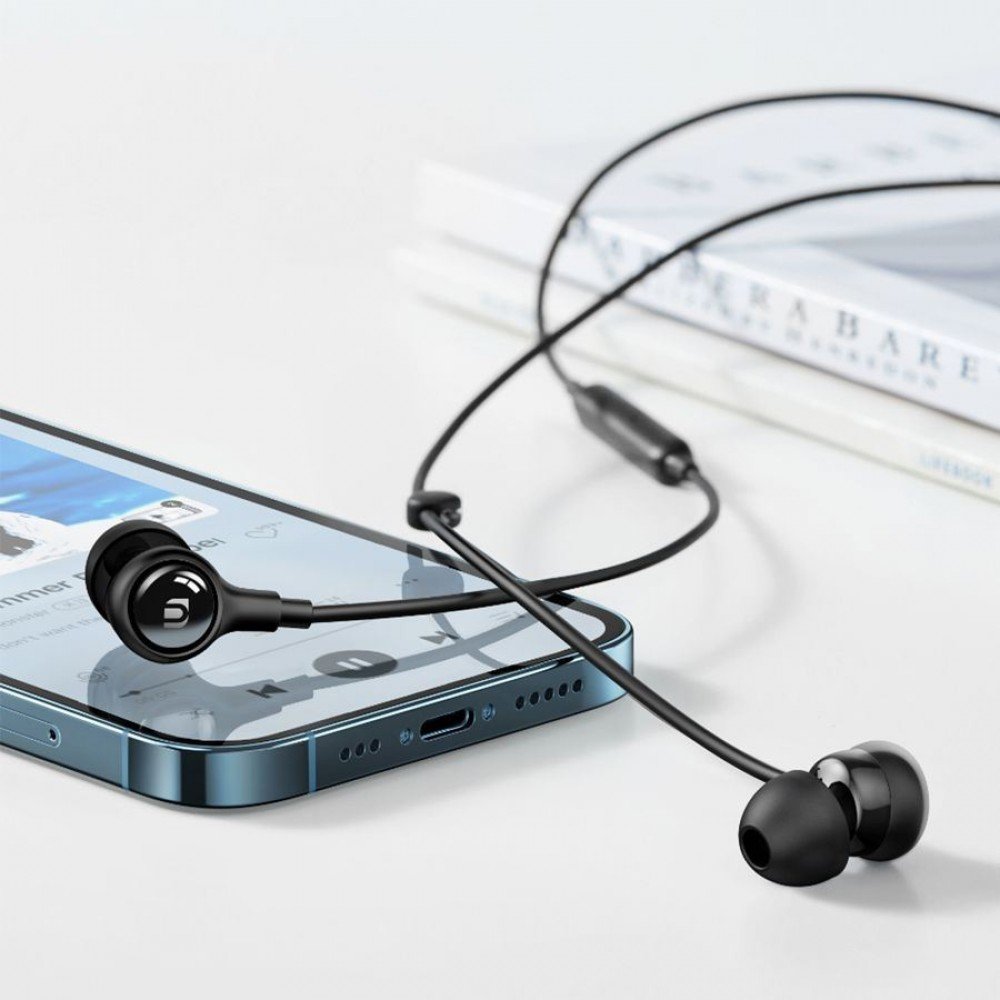 ყურსასმენი UGREEN EP103 (30638), In-Ear Headphones, Wired, Type-C, Black