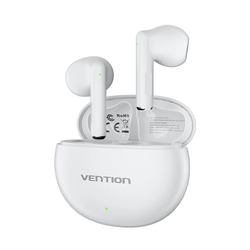 VENTION NBKW0 True Wireless Bluetooth Earbuds Elf E06 White