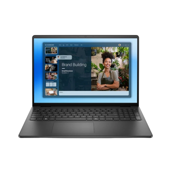 ნოუთბუქი, Dell 16 ,16" FHD+ Core 5-120U/8GB/512GB /Backlit Kb/Carbon Black/3Ywr DC16250
