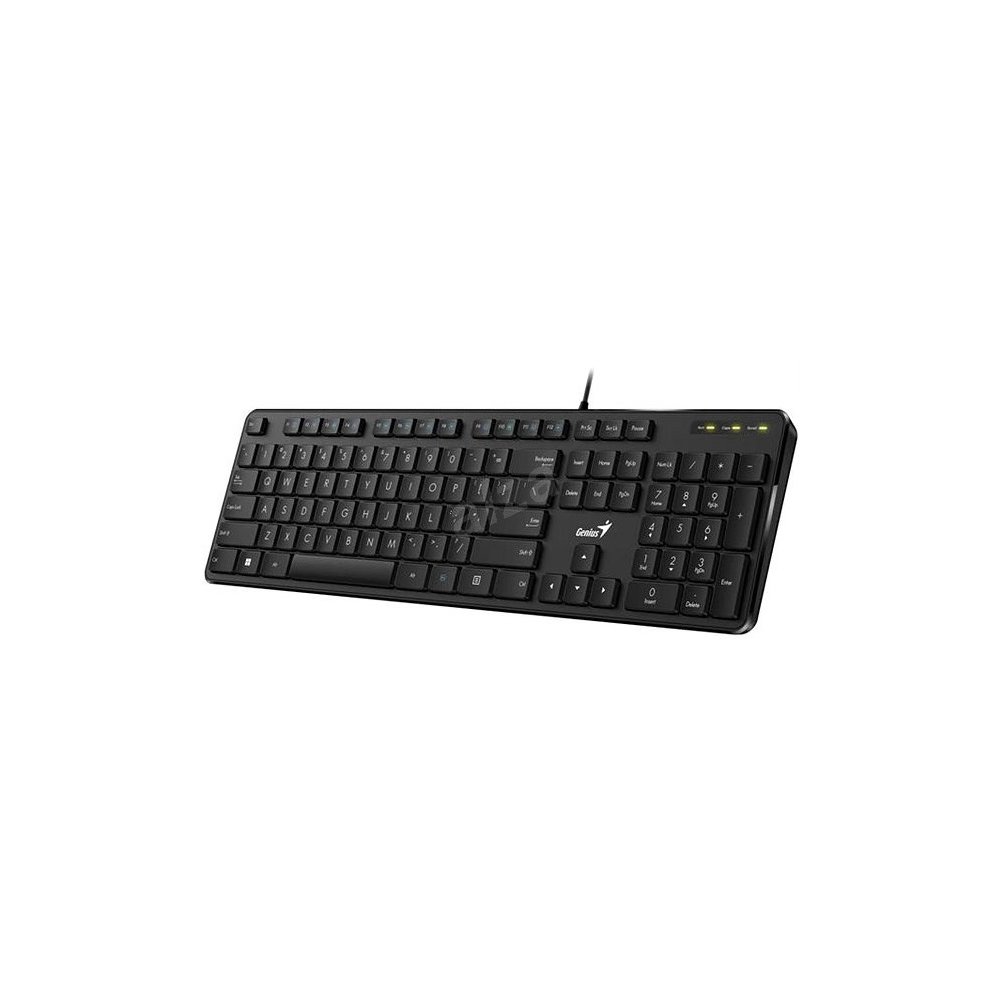 კლავიატურა,  SlimStar M200, Genius, slim, USB, შავი.