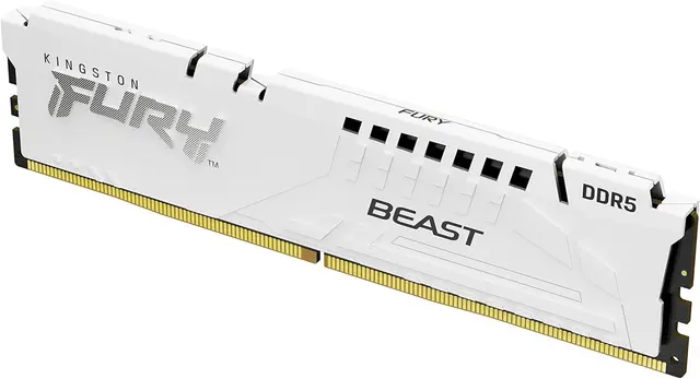 ოპერატიული მეხსიერება, KF556C36BWE-16, KINGSTON, FURY 16GB DDR5 5600MHz DIMM White.
