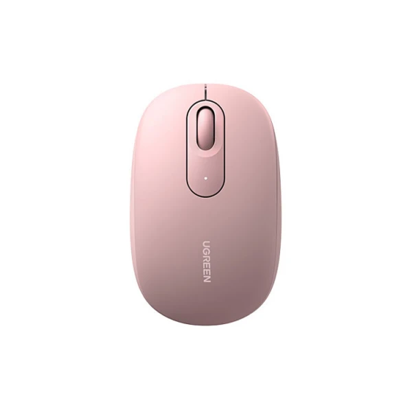 მაუსი UGREEN MU105 (90686), Wireless, USB, Mouse, Cherry Pink