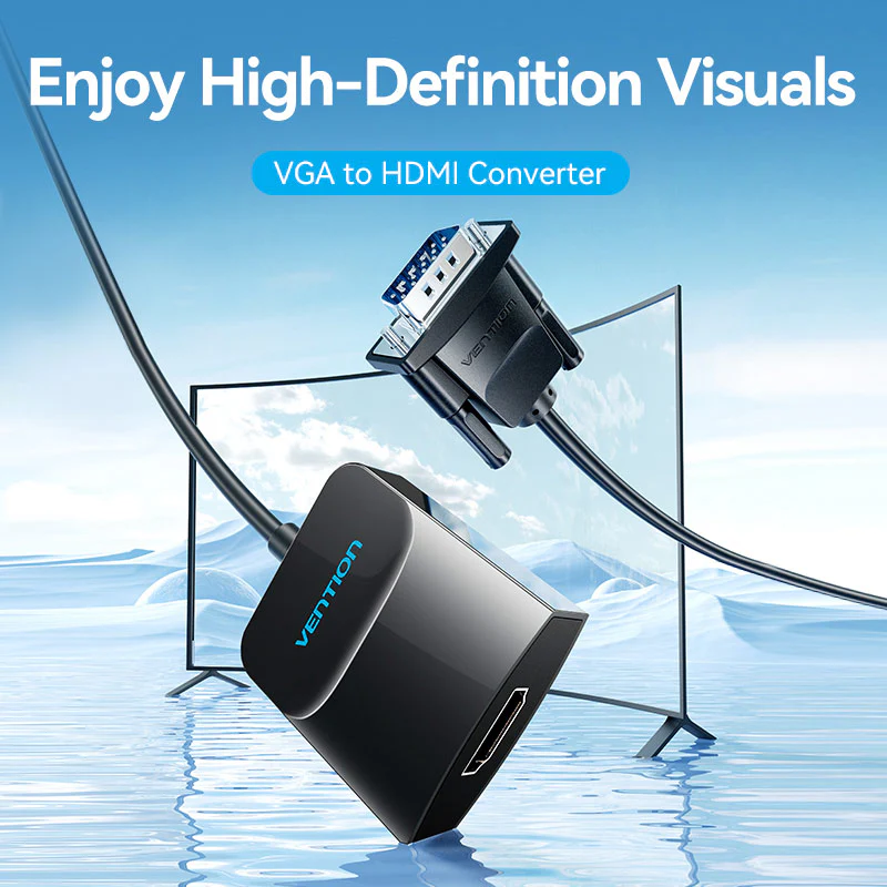 VENTION ACNBB VGA to HDMI Converter