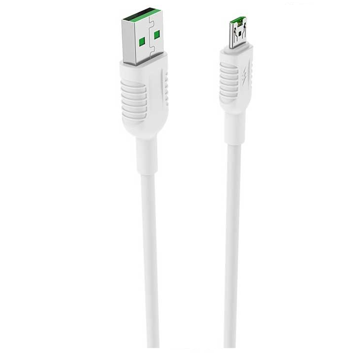 BOROFONE BX33 Micro 4A Billow flash charging data cable white