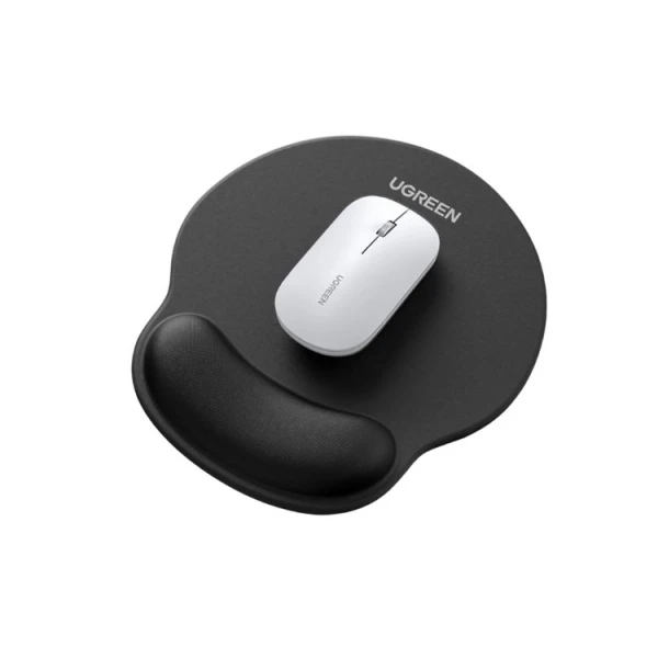 მაუსის პადი UGREEN LP668 (25245), Mouse Pad With Wrist Rest, S, Black