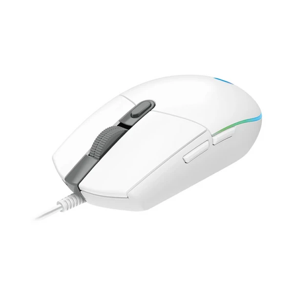 მაუსი - G102, LOGITECH  LIGHTSYNC RGB Gaming Mouse , 200–8,000 dpi, 6 buttons,  2.1 m  WHITE (L910-005824 )