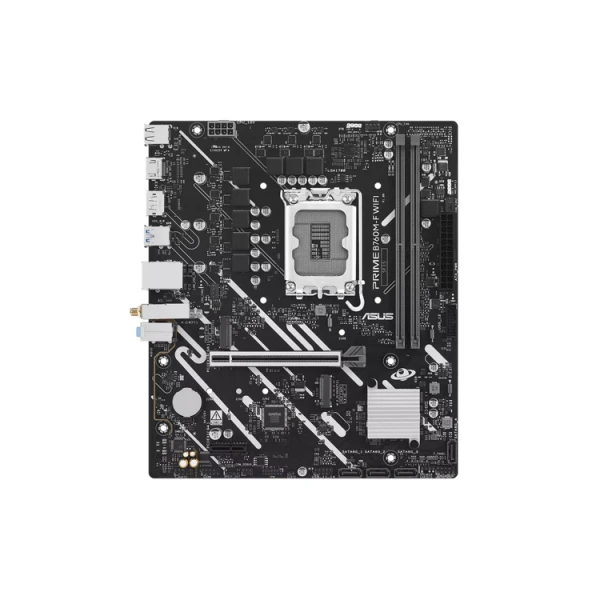 დედა დაფა, PRIME B760M-F WIFI, ASUS, (LGA 1700) mATX ,PCIe 4.0, DDR5, 90MB1N00-M0EAY0. 90MB1N00-M0EAY0