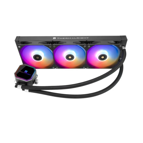 ქულერი: THERMALRIGHT Frozen Prism 360 BLACK ARGB CPU Universal Cooler