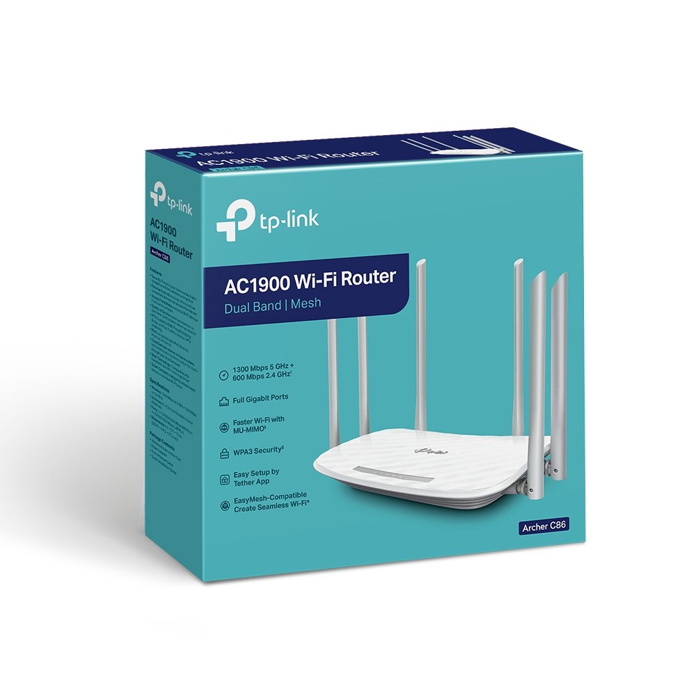 Archer C86, TP-Link, AC1900 MU-MIMO Wi-Fi Router