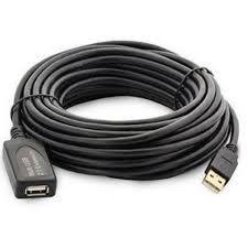 USB-დამაგრძელებელი, KDUSB3008-10M, KINGDA,Active USB Cable A Male to A Female, 10M