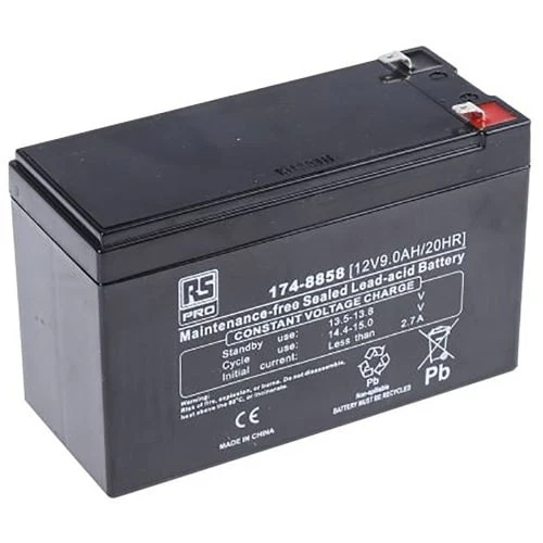 აკუმლიატორი,  LP12-9, LEOCH, (12V9AH) 151*65*93.5*99MM T2, 2.52kg.