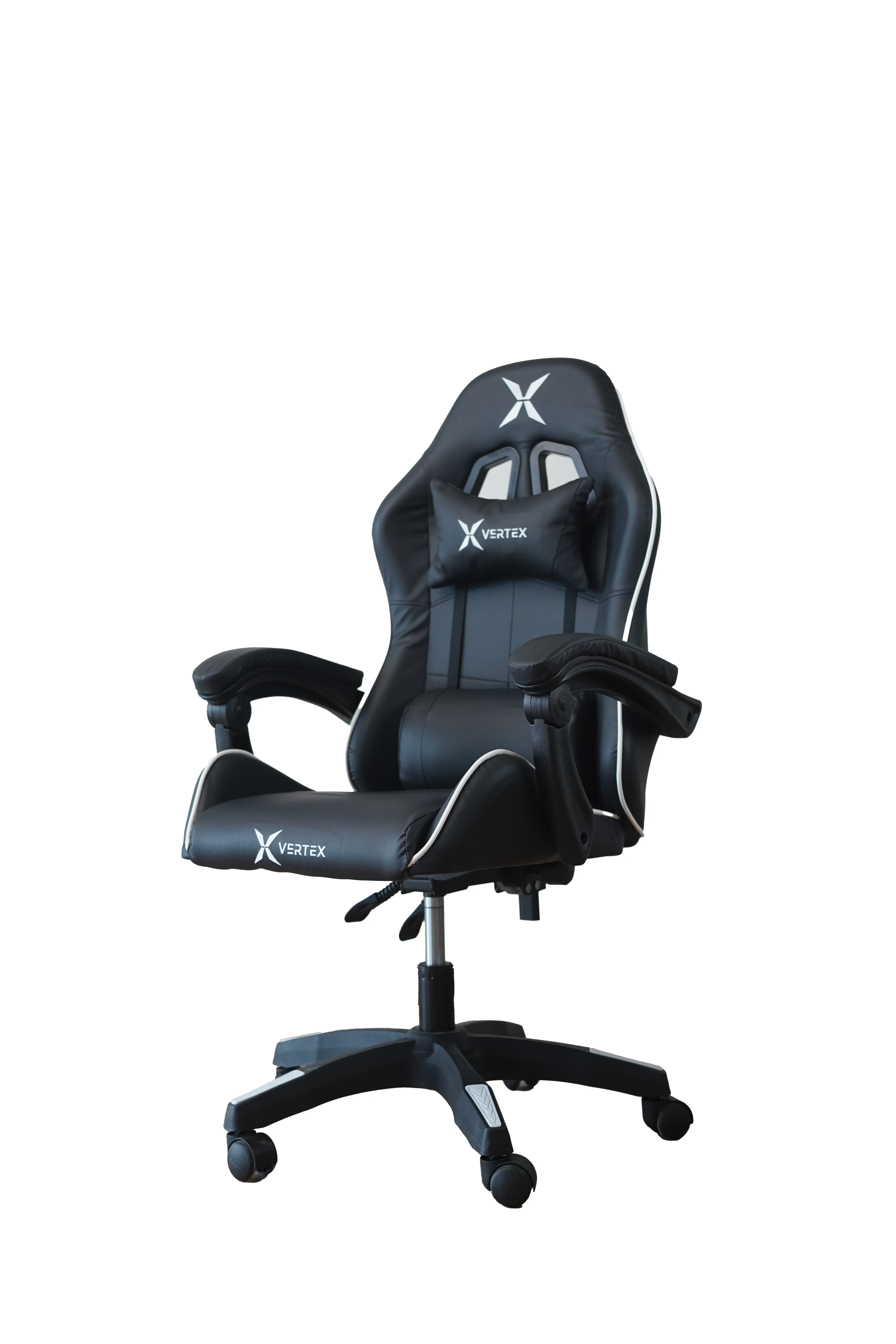 გეიმერული სავარძელი: Vertex Noho Gaming Chair Black PVC