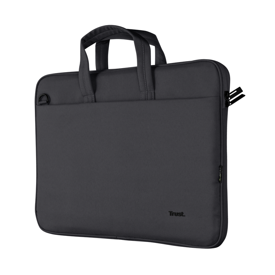 24447 TRUST BOLOGNA LAPTOP BAG 16″ ECO BLACK