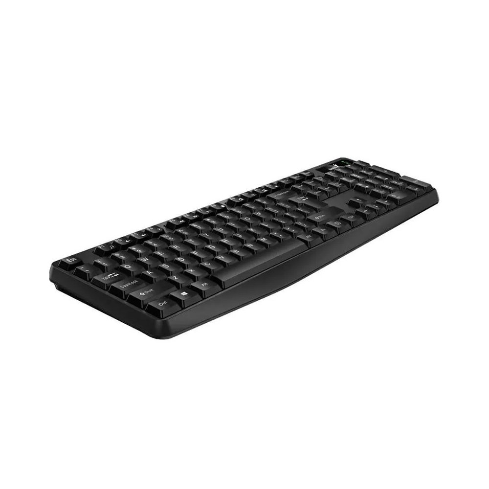 კლავიატურა, KB-117, Genius, Multimedia, USB, შავი.