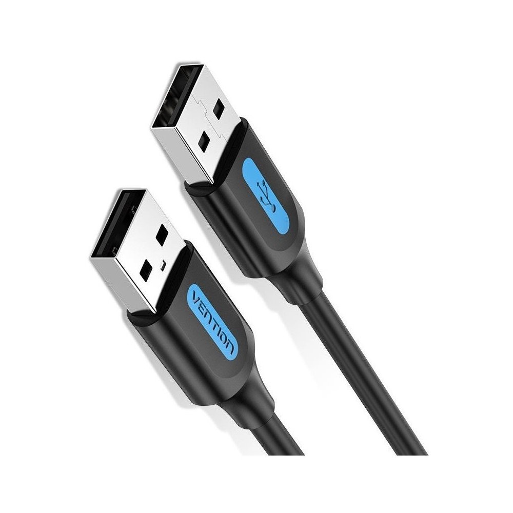 VENTION COJBG USB 2.0 A Male to A Male Cable 1.5M Black PVC Type