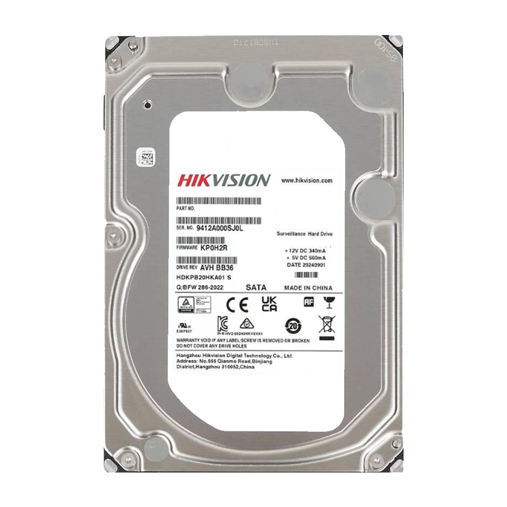 მყარი დისკი - 8TB, SATA HDD Hikvision
