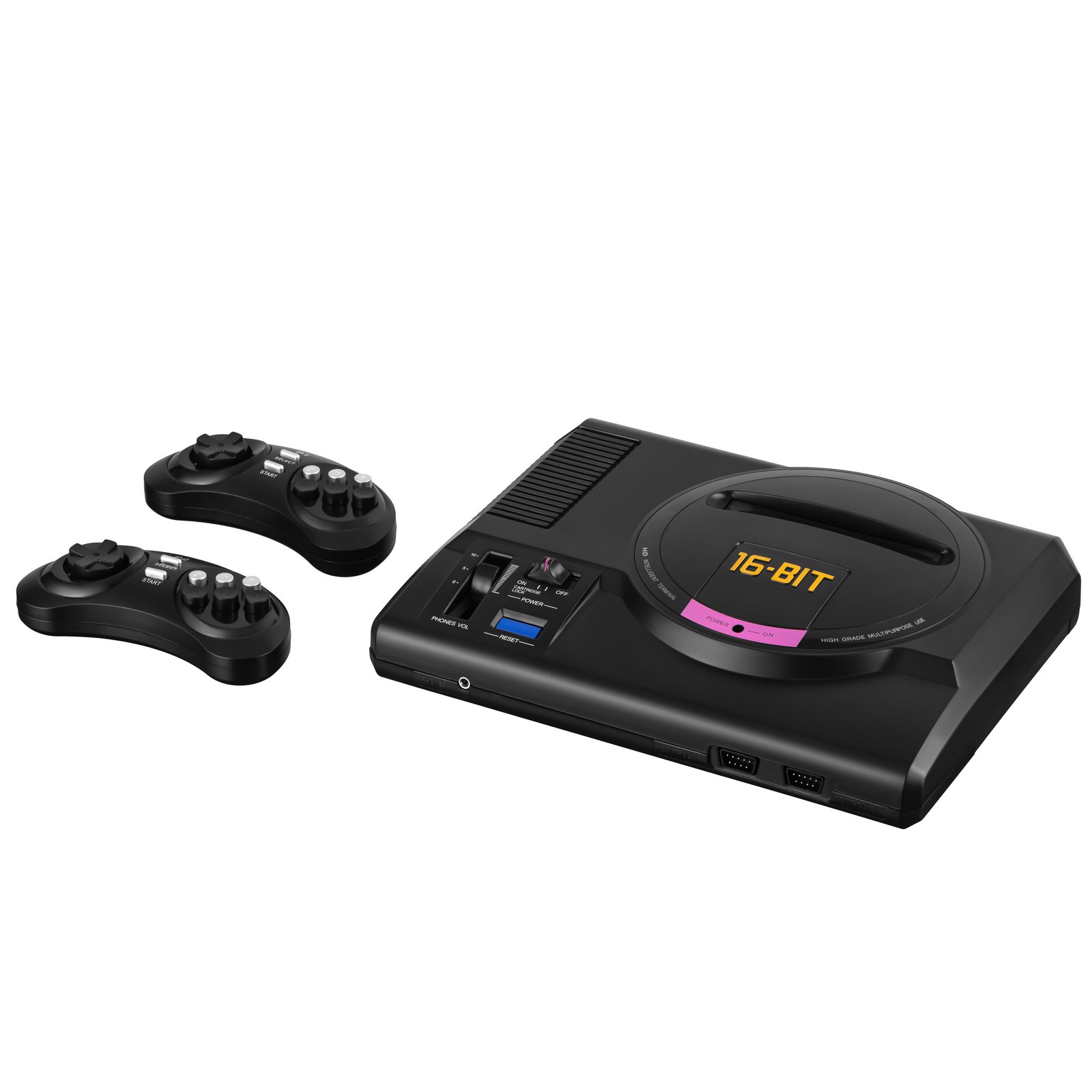 2E Game console, 16bit wireless gamepad, HDMI, 183 games