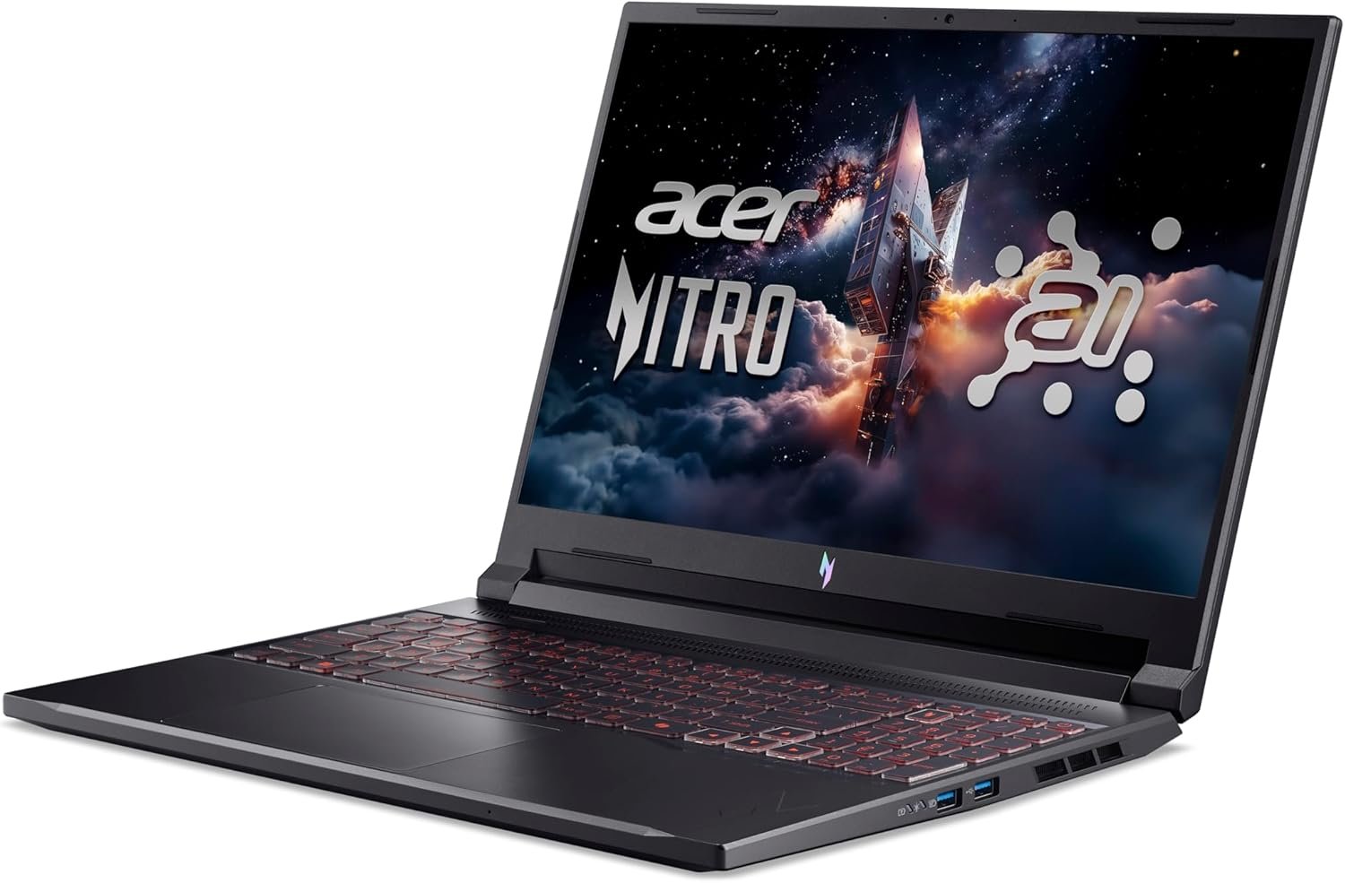 Acer Notebook Nitro V 16 ANV16-42 16" WQXGA IPS, AMD R7-260, 16GB, F1TB, NVD5060-8, Lin, black