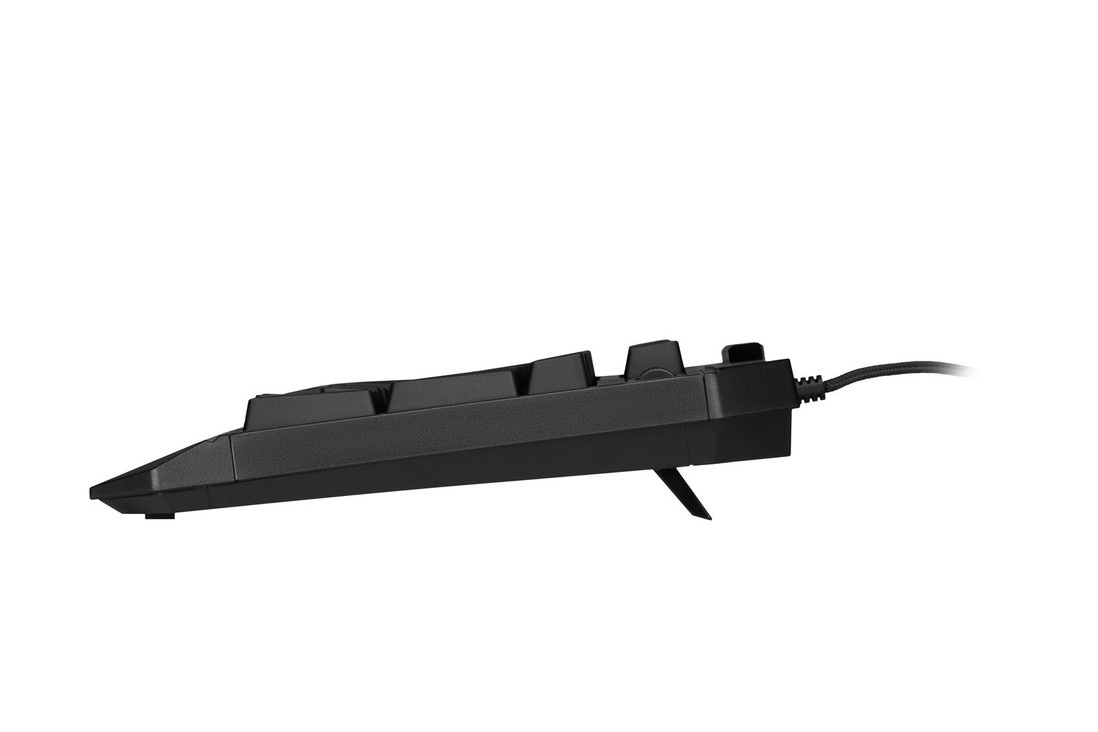 2E GAMING Membrane keyboard KG315 110key, USB-A, EN/RU, RGB, black