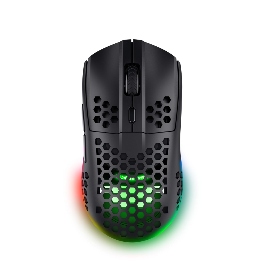 25307 GXT929 HELOX WIRELESS LIGHTWEIGHT MOUSE BLK