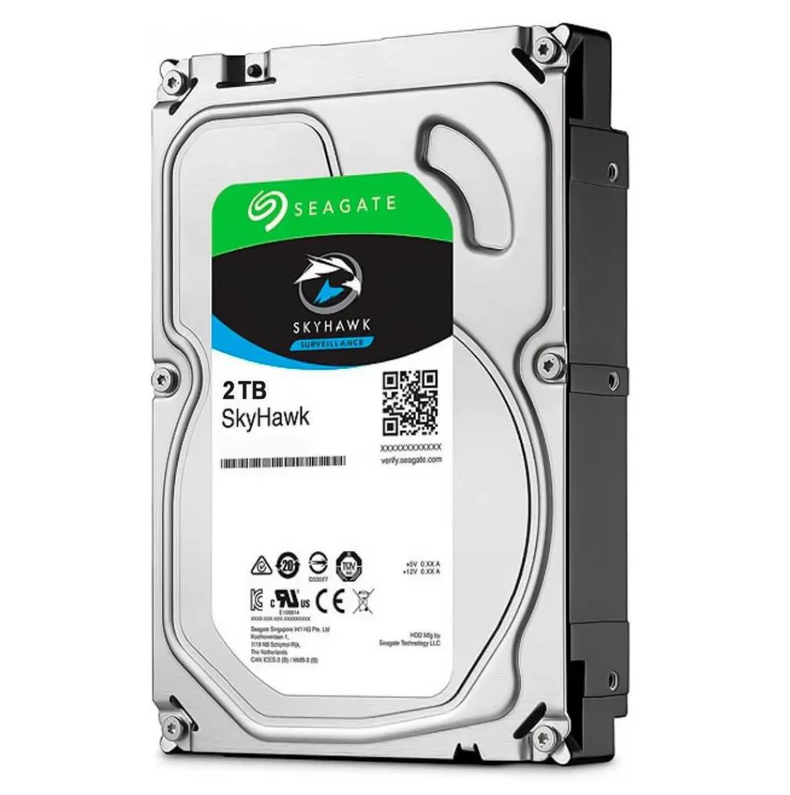 მყარი დისკი - ST2000VX017 - 2TB SEAGATE HDD SkyHawk Surveillance  3.5'', SATA 6Gb/s/256mb