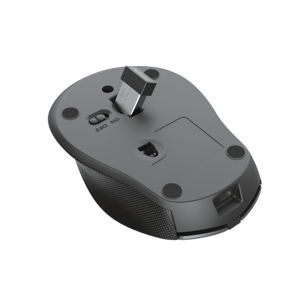 23809 ZAYA WRL RCHRGABLE MOUSE BLK