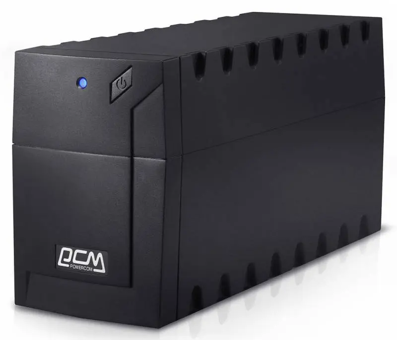 უწყვეტი კვების წყარო,  RPT-800A, POWERCOM, 800VA/480W,Line-Interactive, შავი.